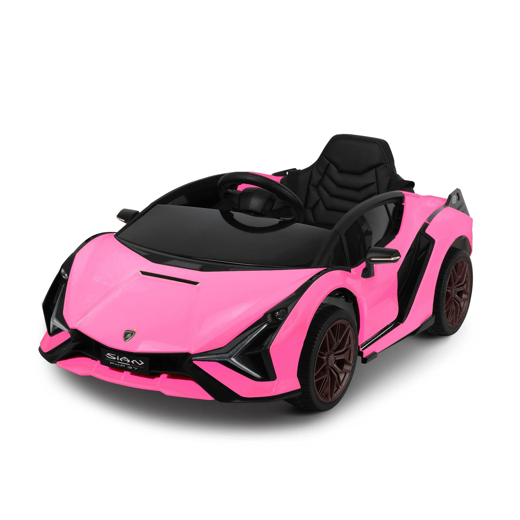 電動乗用ラジコンカー/ランボルギーニ sian/ピンクカラー Amazon.co.jp: キッズ乗用カー 乗用ラジコン 乗用玩具 Lamborghini